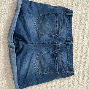 Blue Denim Shorts